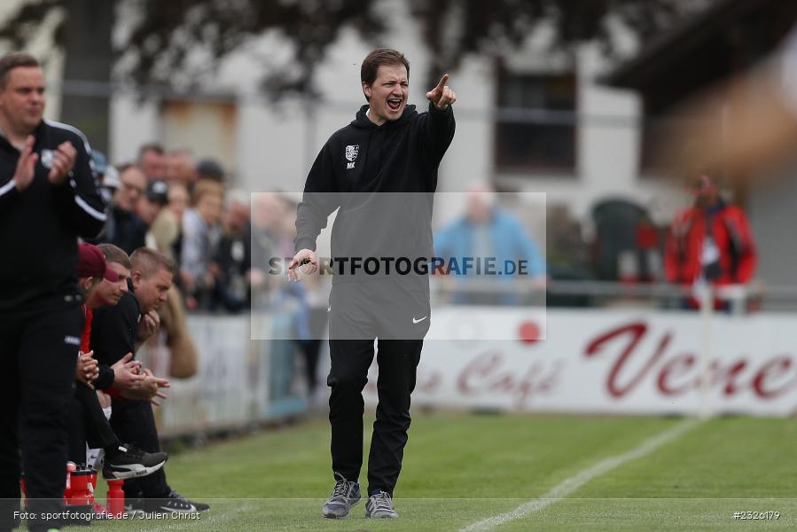 Markus Köhler, Sportplatz, Karlburg, 01.05.2022, BFV, sport, action, April 2022, Saison 2021/2022, Fussball, Amateure, Bayernliga Nord, FCE, TSV, FC Eintracht Bamberg, TSV Karlburg - Bild-ID: 2326179