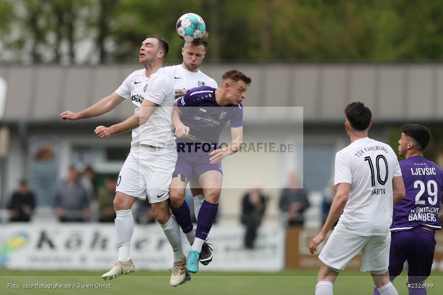 Marvin Schramm, Sportplatz, Karlburg, 01.05.2022, BFV, sport, action, April 2022, Saison 2021/2022, Fussball, Amateure, Bayernliga Nord, FCE, TSV, FC Eintracht Bamberg, TSV Karlburg - Bild-ID: 2326199 Marvin Schramm, Sportplatz, Karlburg, 01.05.2022, BFV, sport, action, April 2022, Saison 2021/2022, Fussball, Amateure, Bayernliga Nord, FCE, TSV, FC Eintracht Bamberg, TSV Karlburg - Bild-ID: 2326199