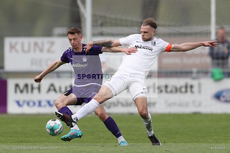 Marvin Schramm, Sportplatz, Karlburg, 01.05.2022, BFV, sport, action, April 2022, Saison 2021/2022, Fussball, Amateure, Bayernliga Nord, FCE, TSV, FC Eintracht Bamberg, TSV Karlburg - Bild-ID: 2326203 Marvin Schramm, Sportplatz, Karlburg, 01.05.2022, BFV, sport, action, April 2022, Saison 2021/2022, Fussball, Amateure, Bayernliga Nord, FCE, TSV, FC Eintracht Bamberg, TSV Karlburg - Bild-ID: 2326203