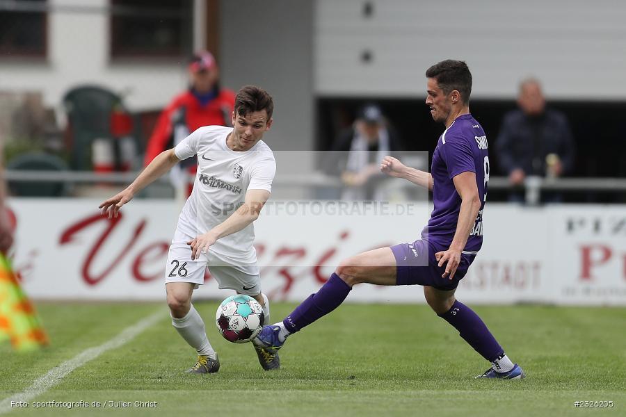 Paul Karle, Sportplatz, Karlburg, 01.05.2022, BFV, sport, action, April 2022, Saison 2021/2022, Fussball, Amateure, Bayernliga Nord, FCE, TSV, FC Eintracht Bamberg, TSV Karlburg - Bild-ID: 2326205