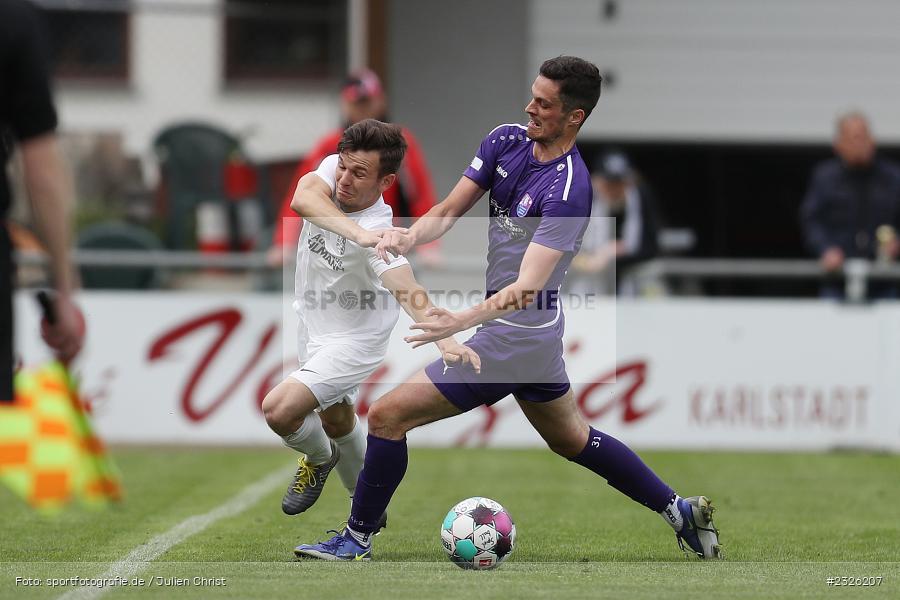 Paul Karle, Sportplatz, Karlburg, 01.05.2022, BFV, sport, action, April 2022, Saison 2021/2022, Fussball, Amateure, Bayernliga Nord, FCE, TSV, FC Eintracht Bamberg, TSV Karlburg - Bild-ID: 2326207