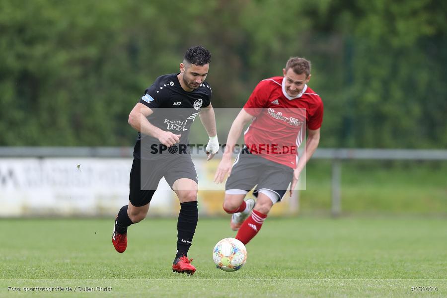 Johan Brahimi, Sportplatz, Lohr am Main, 01.05.2022, BFV, sport, action, April 2022, Saison 2021/2022, Fussball, Amateure, Bezirksliga Unterfranken West, ASV, TSV, ASV Rimpar, TSV Lohr - Bild-ID: 2326216