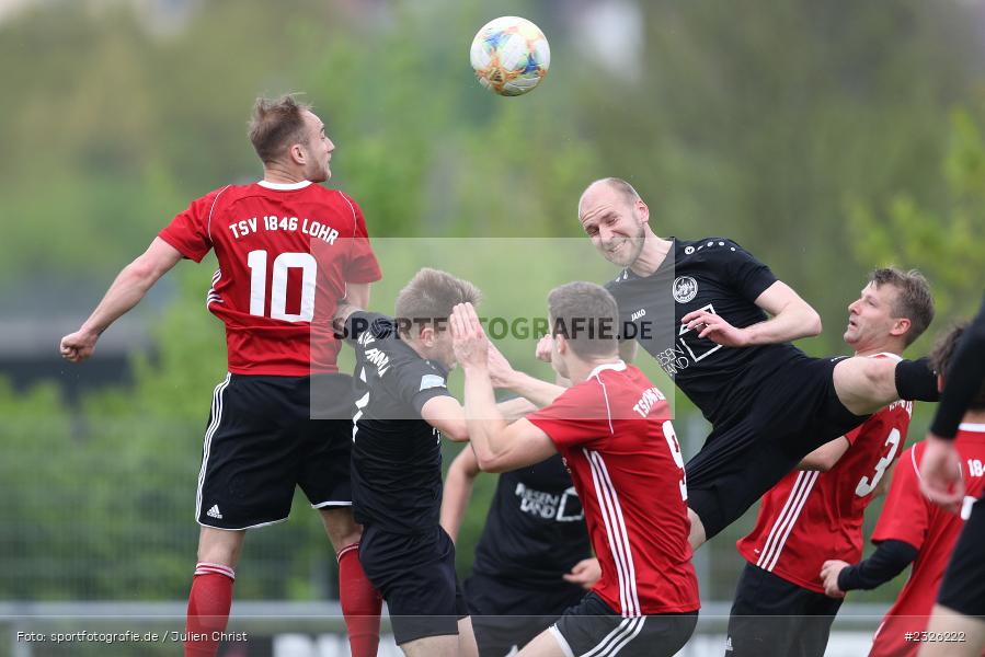 Simon Sommer, Sportplatz, Lohr am Main, 01.05.2022, BFV, sport, action, April 2022, Saison 2021/2022, Fussball, Amateure, Bezirksliga Unterfranken West, ASV, TSV, ASV Rimpar, TSV Lohr - Bild-ID: 2326222