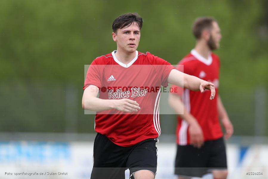 Johannes Emmert, Sportplatz, Lohr am Main, 01.05.2022, BFV, sport, action, April 2022, Saison 2021/2022, Fussball, Amateure, Bezirksliga Unterfranken West, ASV, TSV, ASV Rimpar, TSV Lohr - Bild-ID: 2326234