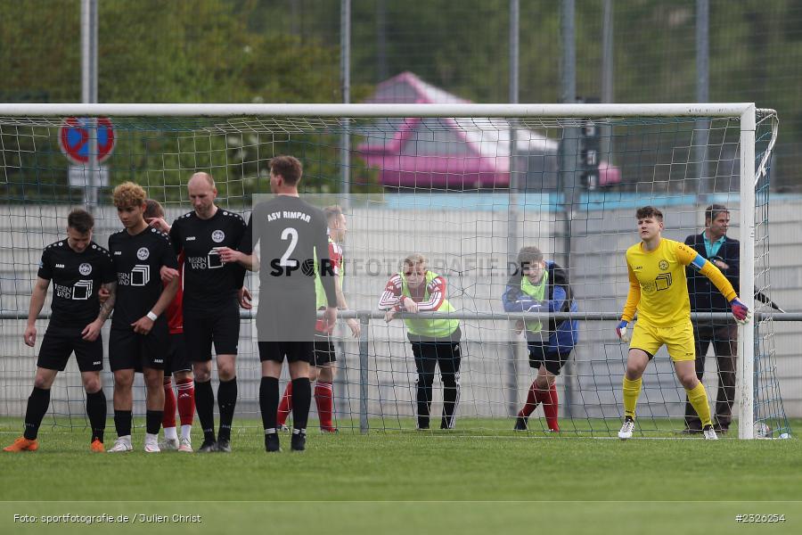 Robin Michel, Sportplatz, Lohr am Main, 01.05.2022, BFV, sport, action, April 2022, Saison 2021/2022, Fussball, Amateure, Bezirksliga Unterfranken West, ASV, TSV, ASV Rimpar, TSV Lohr - Bild-ID: 2326254