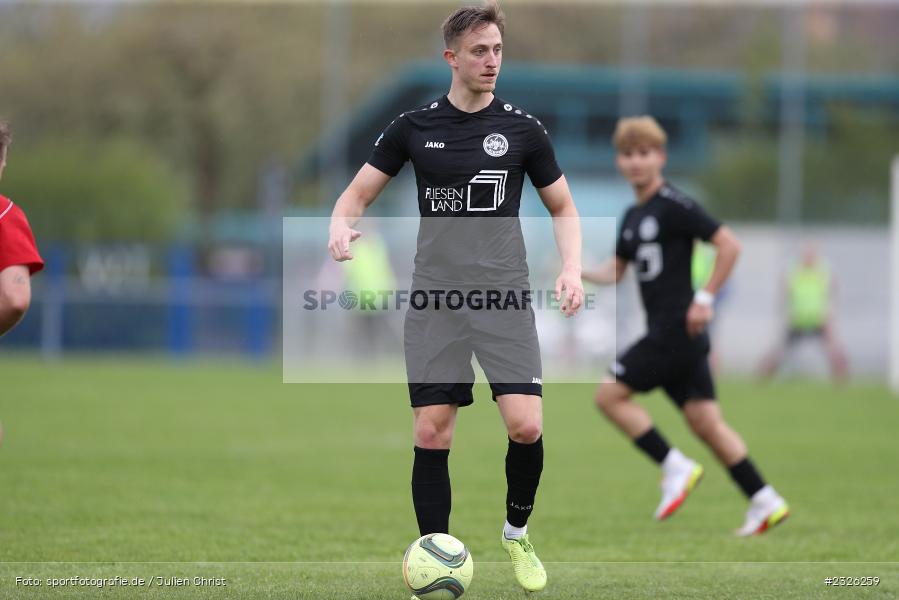 Marcel Böhm, Sportplatz, Lohr am Main, 01.05.2022, BFV, sport, action, April 2022, Saison 2021/2022, Fussball, Amateure, Bezirksliga Unterfranken West, ASV, TSV, ASV Rimpar, TSV Lohr - Bild-ID: 2326259
