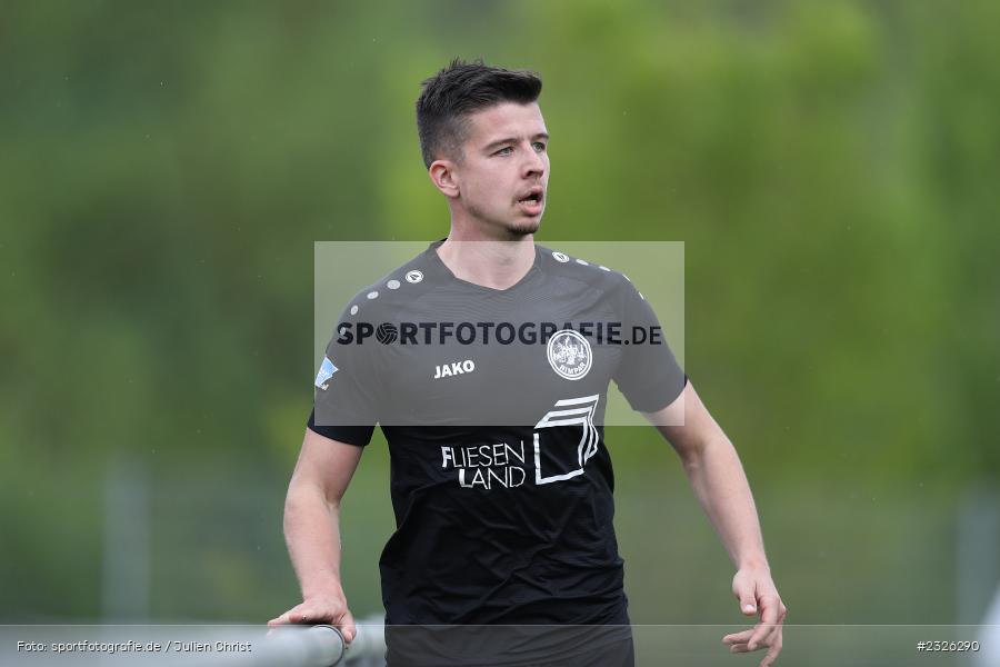 Louis Reinhart, Sportplatz, Lohr am Main, 01.05.2022, BFV, sport, action, April 2022, Saison 2021/2022, Fussball, Amateure, Bezirksliga Unterfranken West, ASV, TSV, ASV Rimpar, TSV Lohr - Bild-ID: 2326290