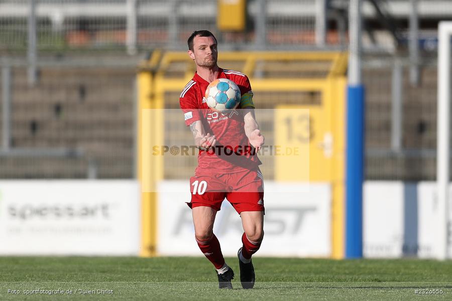 Christoph Wallner, Stadion am Schönbusch, Aschaffenburg, 06.05.2022, BFV, sport, action, Mai 2022, Saison 2021/2022, Fussball, RLB, Regionalliga Bayern, TSV, SVA, TSV 1860 Rosenheim, SV Viktoria Aschaffenburg - Bild-ID: 2326556