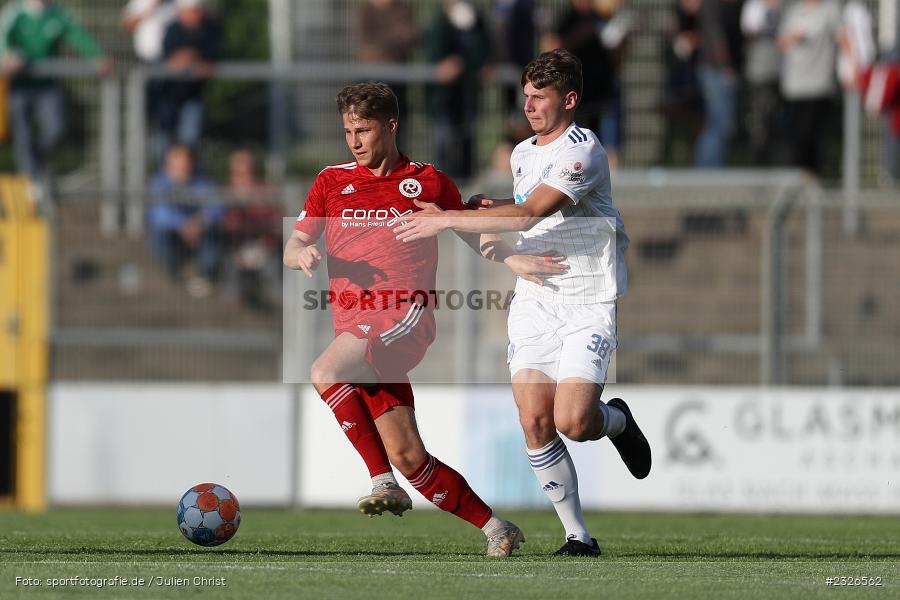 Christoph Fenninger, Stadion am Schönbusch, Aschaffenburg, 06.05.2022, BFV, sport, action, Mai 2022, Saison 2021/2022, Fussball, RLB, Regionalliga Bayern, TSV, SVA, TSV 1860 Rosenheim, SV Viktoria Aschaffenburg - Bild-ID: 2326562