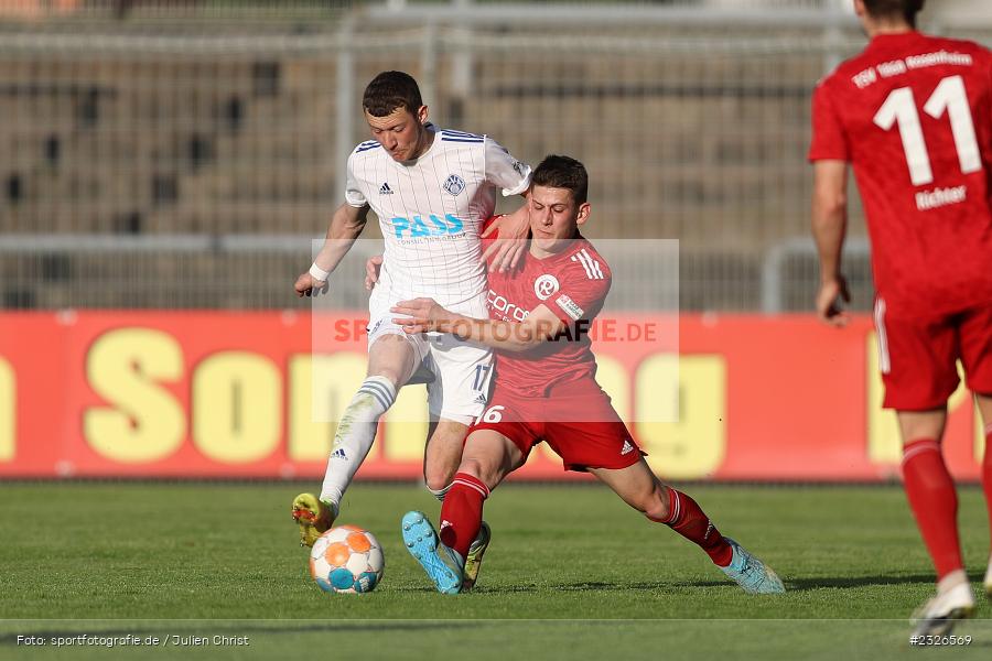 Niklas Meyer, Stadion am Schönbusch, Aschaffenburg, 06.05.2022, BFV, sport, action, Mai 2022, Saison 2021/2022, Fussball, RLB, Regionalliga Bayern, TSV, SVA, TSV 1860 Rosenheim, SV Viktoria Aschaffenburg - Bild-ID: 2326569 Niklas Meyer, Stadion am Schönbusch, Aschaffenburg, 06.05.2022, BFV, sport, action, Mai 2022, Saison 2021/2022, Fussball, RLB, Regionalliga Bayern, TSV, SVA, TSV 1860 Rosenheim, SV Viktoria Aschaffenburg - Bild-ID: 2326569