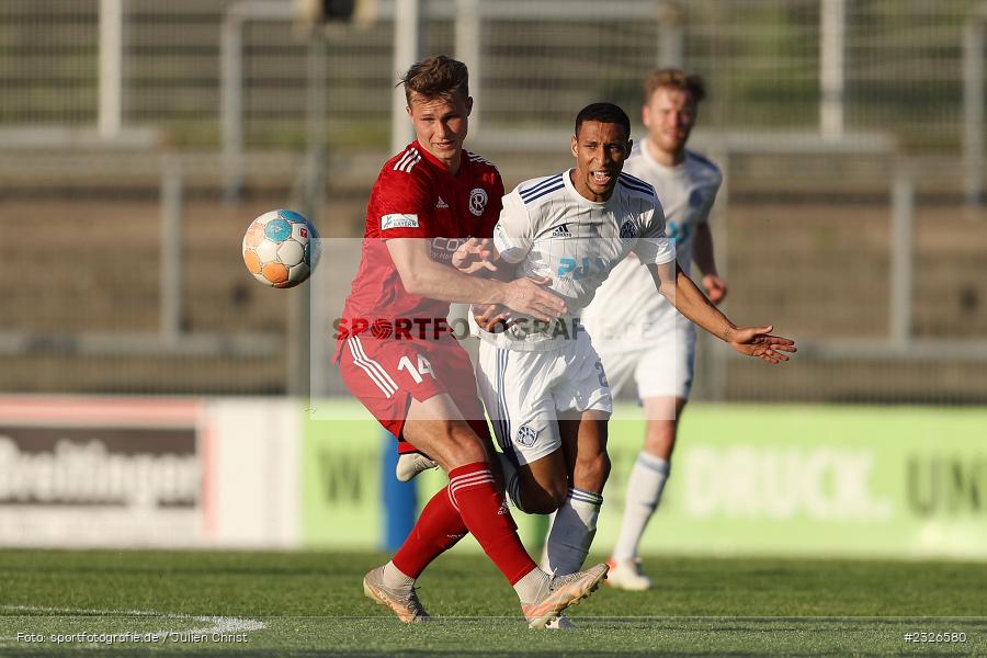 Christoph Fenninger, Stadion am Schönbusch, Aschaffenburg, 06.05.2022, BFV, sport, action, Mai 2022, Saison 2021/2022, Fussball, RLB, Regionalliga Bayern, TSV, SVA, TSV 1860 Rosenheim, SV Viktoria Aschaffenburg - Bild-ID: 2326580