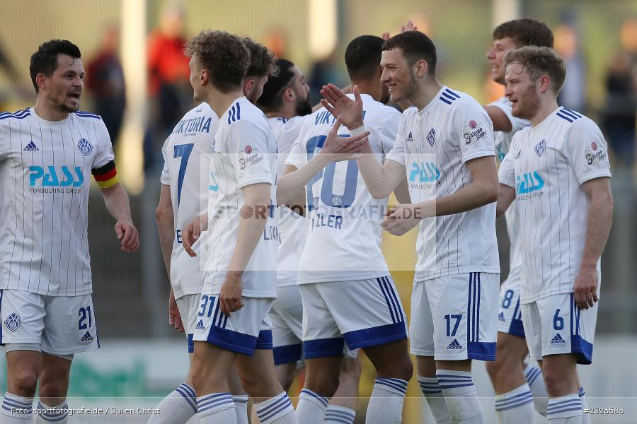 Niklas Meyer, Stadion am Schönbusch, Aschaffenburg, 06.05.2022, BFV, sport, action, Mai 2022, Saison 2021/2022, Fussball, RLB, Regionalliga Bayern, TSV, SVA, TSV 1860 Rosenheim, SV Viktoria Aschaffenburg - Bild-ID: 2326586