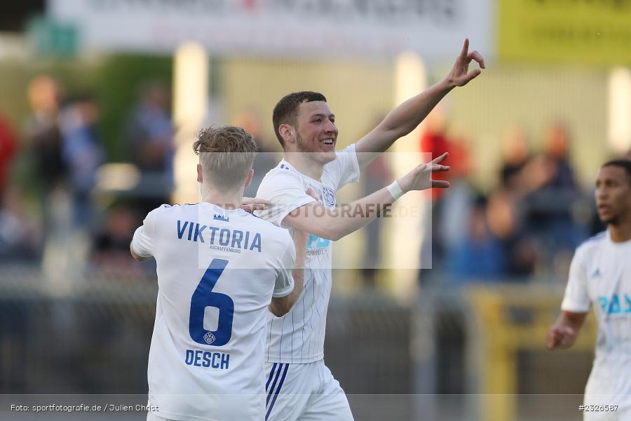 Niklas Meyer, Stadion am Schönbusch, Aschaffenburg, 06.05.2022, BFV, sport, action, Mai 2022, Saison 2021/2022, Fussball, RLB, Regionalliga Bayern, TSV, SVA, TSV 1860 Rosenheim, SV Viktoria Aschaffenburg - Bild-ID: 2326587