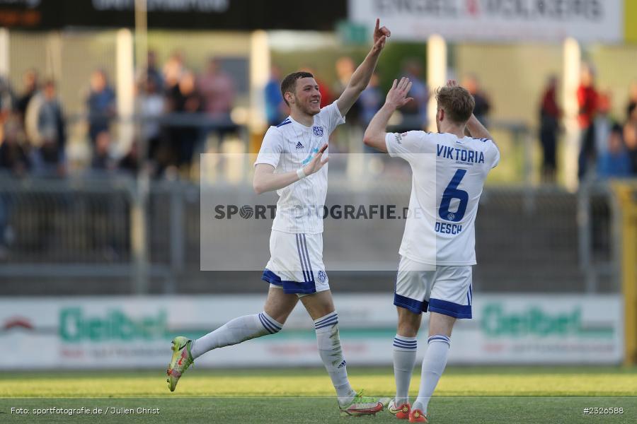 Niklas Meyer, Stadion am Schönbusch, Aschaffenburg, 06.05.2022, BFV, sport, action, Mai 2022, Saison 2021/2022, Fussball, RLB, Regionalliga Bayern, TSV, SVA, TSV 1860 Rosenheim, SV Viktoria Aschaffenburg - Bild-ID: 2326588
