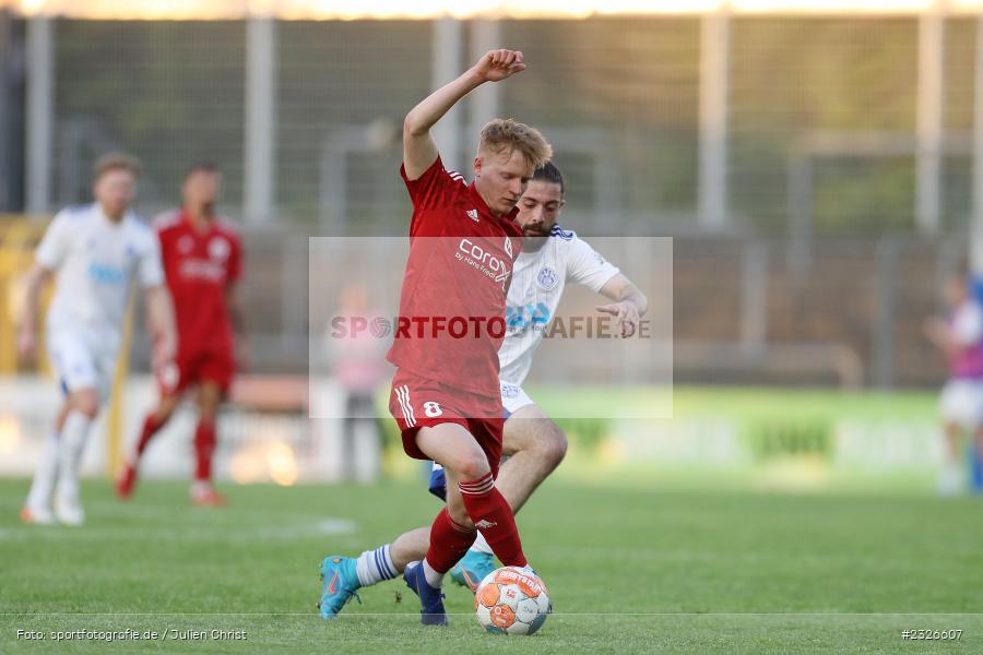 Sam Zander, Stadion am Schönbusch, Aschaffenburg, 06.05.2022, BFV, sport, action, Mai 2022, Saison 2021/2022, Fussball, RLB, Regionalliga Bayern, TSV, SVA, TSV 1860 Rosenheim, SV Viktoria Aschaffenburg - Bild-ID: 2326607