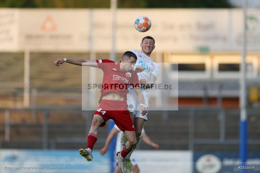 Niklas Meyer, Stadion am Schönbusch, Aschaffenburg, 06.05.2022, BFV, sport, action, Mai 2022, Saison 2021/2022, Fussball, RLB, Regionalliga Bayern, TSV, SVA, TSV 1860 Rosenheim, SV Viktoria Aschaffenburg - Bild-ID: 2326609