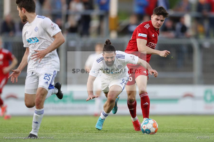 Clay Verkaj, Stadion am Schönbusch, Aschaffenburg, 06.05.2022, BFV, sport, action, Mai 2022, Saison 2021/2022, Fussball, RLB, Regionalliga Bayern, TSV, SVA, TSV 1860 Rosenheim, SV Viktoria Aschaffenburg - Bild-ID: 2326613