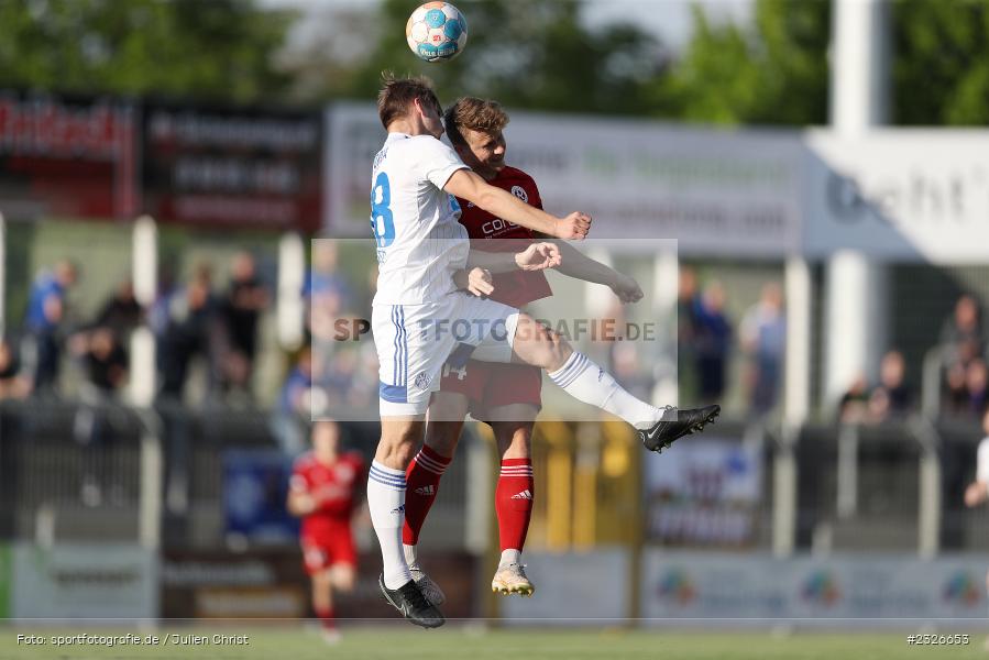 Christoph Fenninger, Stadion am Schönbusch, Aschaffenburg, 06.05.2022, BFV, sport, action, Mai 2022, Saison 2021/2022, Fussball, RLB, Regionalliga Bayern, TSV, SVA, TSV 1860 Rosenheim, SV Viktoria Aschaffenburg - Bild-ID: 2326653