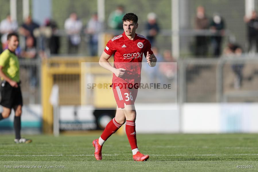 Laurin Demolli, Stadion am Schönbusch, Aschaffenburg, 06.05.2022, BFV, sport, action, Mai 2022, Saison 2021/2022, Fussball, RLB, Regionalliga Bayern, TSV, SVA, TSV 1860 Rosenheim, SV Viktoria Aschaffenburg - Bild-ID: 2326656