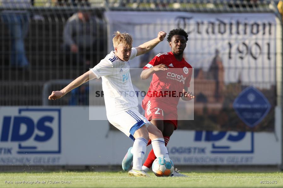 Jan Stein, Stadion am Schönbusch, Aschaffenburg, 06.05.2022, BFV, sport, action, Mai 2022, Saison 2021/2022, Fussball, RLB, Regionalliga Bayern, TSV, SVA, TSV 1860 Rosenheim, SV Viktoria Aschaffenburg - Bild-ID: 2326673 Jan Stein, Stadion am Schönbusch, Aschaffenburg, 06.05.2022, BFV, sport, action, Mai 2022, Saison 2021/2022, Fussball, RLB, Regionalliga Bayern, TSV, SVA, TSV 1860 Rosenheim, SV Viktoria Aschaffenburg - Bild-ID: 2326673