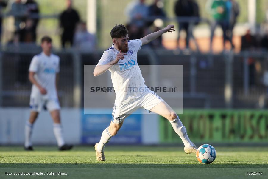 Benedict Laverty, Stadion am Schönbusch, Aschaffenburg, 06.05.2022, BFV, sport, action, Mai 2022, Saison 2021/2022, Fussball, RLB, Regionalliga Bayern, TSV, SVA, TSV 1860 Rosenheim, SV Viktoria Aschaffenburg - Bild-ID: 2326677