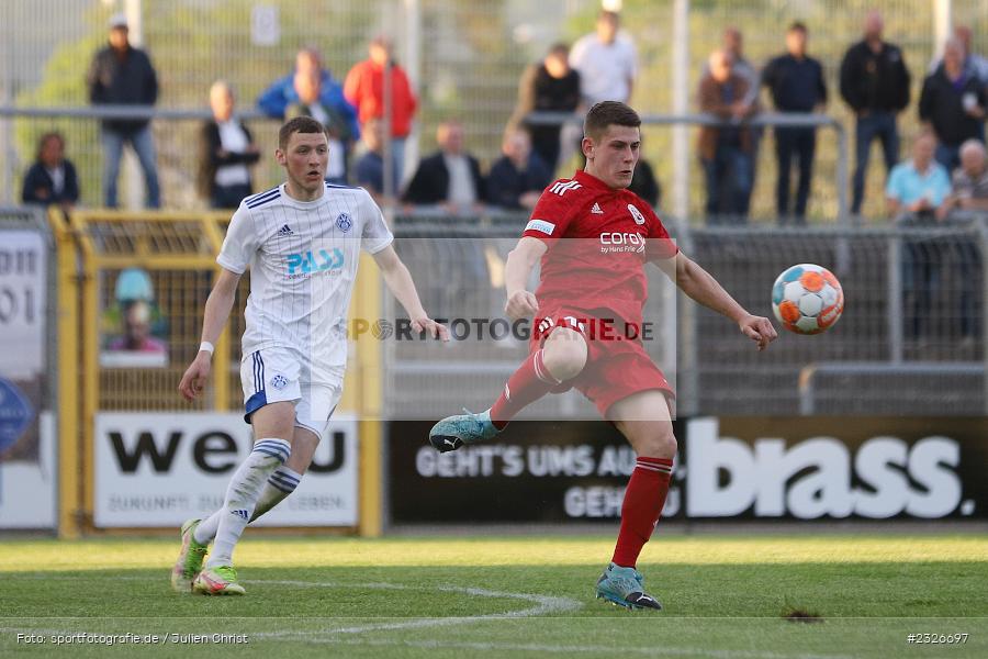 Markus Sattelberger, Stadion am Schönbusch, Aschaffenburg, 06.05.2022, BFV, sport, action, Mai 2022, Saison 2021/2022, Fussball, RLB, Regionalliga Bayern, TSV, SVA, TSV 1860 Rosenheim, SV Viktoria Aschaffenburg - Bild-ID: 2326697