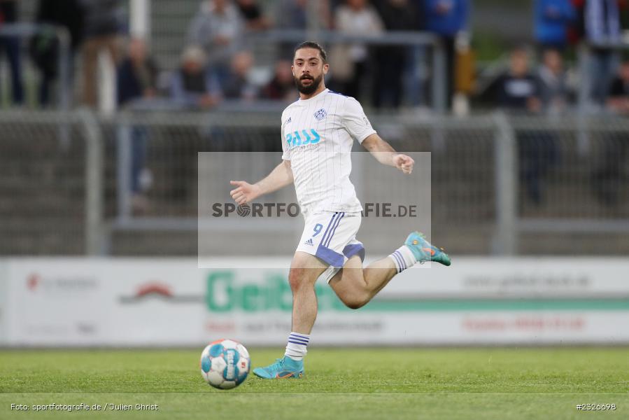 Clay Verkaj, Stadion am Schönbusch, Aschaffenburg, 06.05.2022, BFV, sport, action, Mai 2022, Saison 2021/2022, Fussball, RLB, Regionalliga Bayern, TSV, SVA, TSV 1860 Rosenheim, SV Viktoria Aschaffenburg - Bild-ID: 2326698