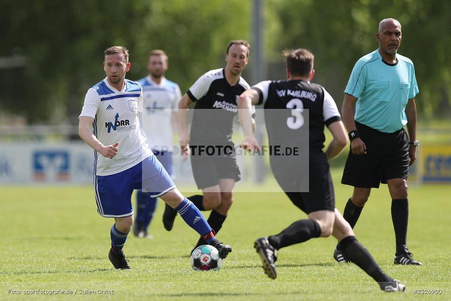 Philipp Knorr, Sportgelände, Karlstadt-Karlburg, 07.05.2022, BFV, sport, action, Mai 2022, Saison 2021/2022, Fussball, Gruppe 2, Kreisliga Würzburg, TSV, TSV Duttenbrunn, TSV Karlburg II - Bild-ID: 2326900