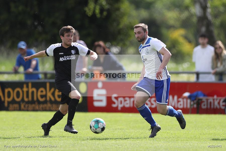 Leon Leibold, Sportgelände, Karlstadt-Karlburg, 07.05.2022, BFV, sport, action, Mai 2022, Saison 2021/2022, Fussball, Gruppe 2, Kreisliga Würzburg, TSV, TSV Duttenbrunn, TSV Karlburg II - Bild-ID: 2326913