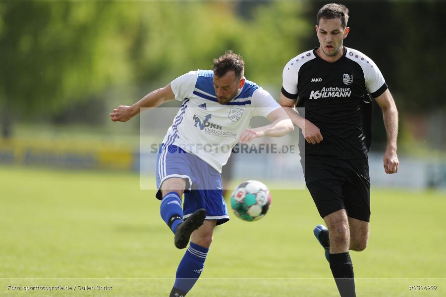 Dominik Knorr, Sportgelände, Karlstadt-Karlburg, 07.05.2022, BFV, sport, action, Mai 2022, Saison 2021/2022, Fussball, Gruppe 2, Kreisliga Würzburg, TSV, TSV Duttenbrunn, TSV Karlburg II - Bild-ID: 2326929