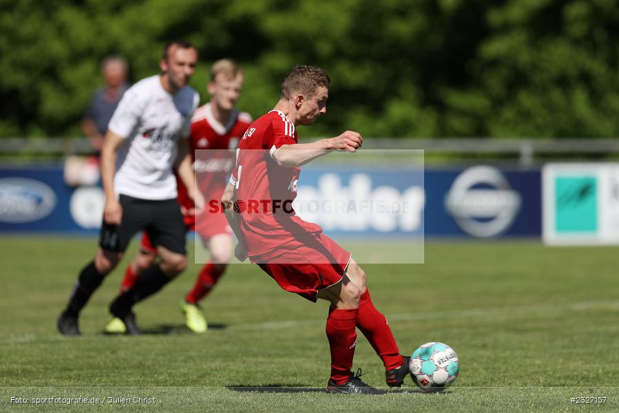 Sebastian Fries, Sportgelände, Karlburg, 14.05.2022, BFV, sport, action, Mai 2022, Saison 2021/2022, Fussball, Bayernliga Nord, FCS, TSV, 1. FC Sand, TSV Karlburg - Bild-ID: 2327157