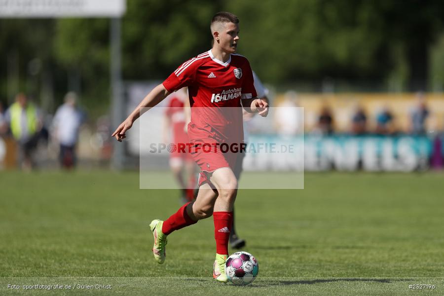 Fabio Gobbo, Sportgelände, Karlburg, 14.05.2022, BFV, sport, action, Mai 2022, Saison 2021/2022, Fussball, Bayernliga Nord, FCS, TSV, 1. FC Sand, TSV Karlburg - Bild-ID: 2327196