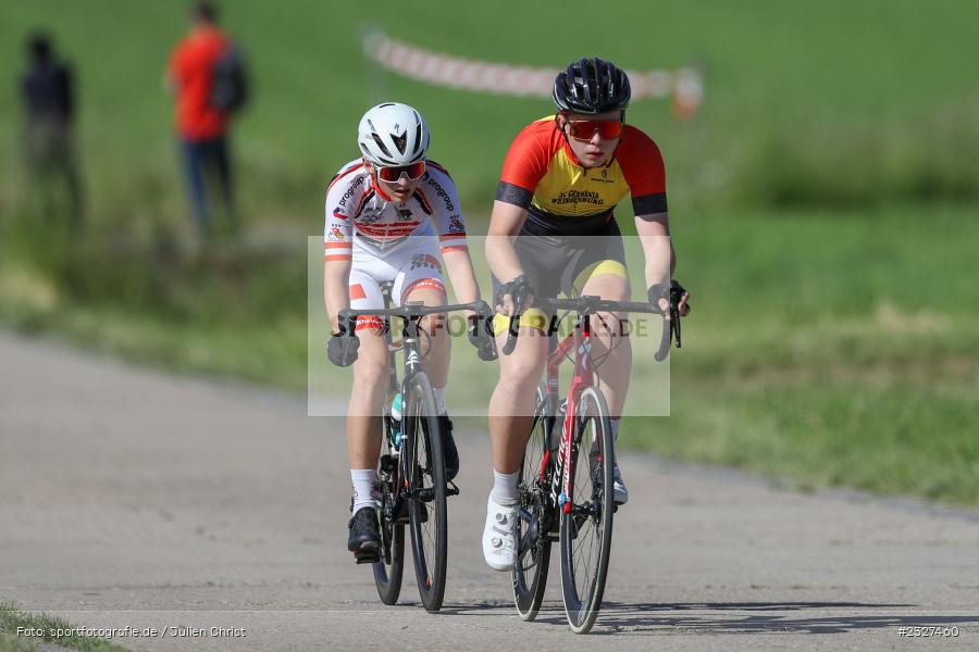 Stadtgebiet, 22.05.2022, Rad Net, BDR, sport, action, Mai 2022, Radrennen, Urspringen, Radsport, Karbach, 34. Main-Spessart-Rundfahrt - Bild-ID: 2327460