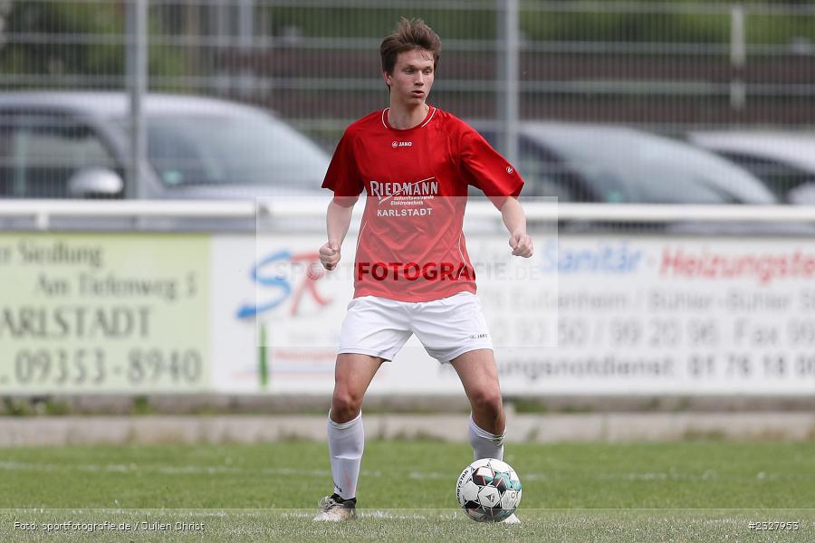 Felix Simon, Sportgelände, Karlstadt, 22.05.2022, BFV, sport, action, Mai 2022, Fussball, U19 Bezirksoberliga Quali Mitte, FVT, FVK, SG FV 1926 Thüngersheim, SG FV Karlstadt - Bild-ID: 2327953 Felix Simon, Sportgelände, Karlstadt, 22.05.2022, BFV, sport, action, Mai 2022, Fussball, U19 Bezirksoberliga Quali Mitte, FVT, FVK, SG FV 1926 Thüngersheim, SG FV Karlstadt - Bild-ID: 2327953