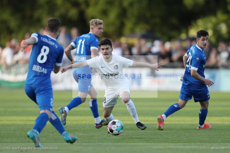 Jan Wabnitz, Sportgelände, Karlstadt-Karlburg, 25.05.2022, BFV, sport, action, Mai 2022, Fussball, Relegation, Bayernliga Nord, WFV, F04, TSV, Würzburger FV, TSV Karlburg - Bild-ID: 2327981