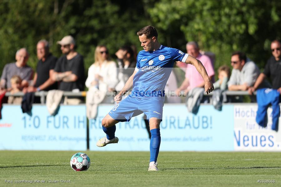 Marc Hänschke, Sportgelände, Karlstadt-Karlburg, 25.05.2022, BFV, sport, action, Mai 2022, Fussball, Relegation, Bayernliga Nord, WFV, F04, TSV, Würzburger FV, TSV Karlburg - Bild-ID: 2328033