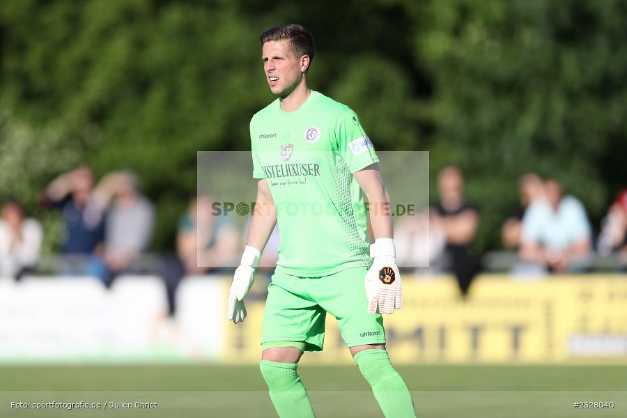 Andre Koob, Sportgelände, Karlstadt-Karlburg, 25.05.2022, BFV, sport, action, Mai 2022, Fussball, Relegation, Bayernliga Nord, WFV, F04, TSV, Würzburger FV, TSV Karlburg - Bild-ID: 2328040