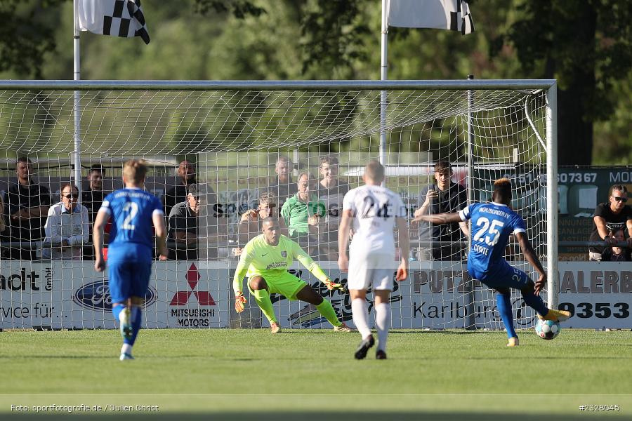 Mohamed Conte, Sportgelände, Karlstadt-Karlburg, 25.05.2022, BFV, sport, action, Mai 2022, Fussball, Relegation, Bayernliga Nord, WFV, F04, TSV, Würzburger FV, TSV Karlburg - Bild-ID: 2328045