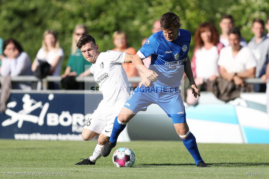 Moritz Lotzen, Sportgelände, Karlstadt-Karlburg, 25.05.2022, BFV, sport, action, Mai 2022, Fussball, Relegation, Bayernliga Nord, WFV, F04, TSV, Würzburger FV, TSV Karlburg - Bild-ID: 2328053