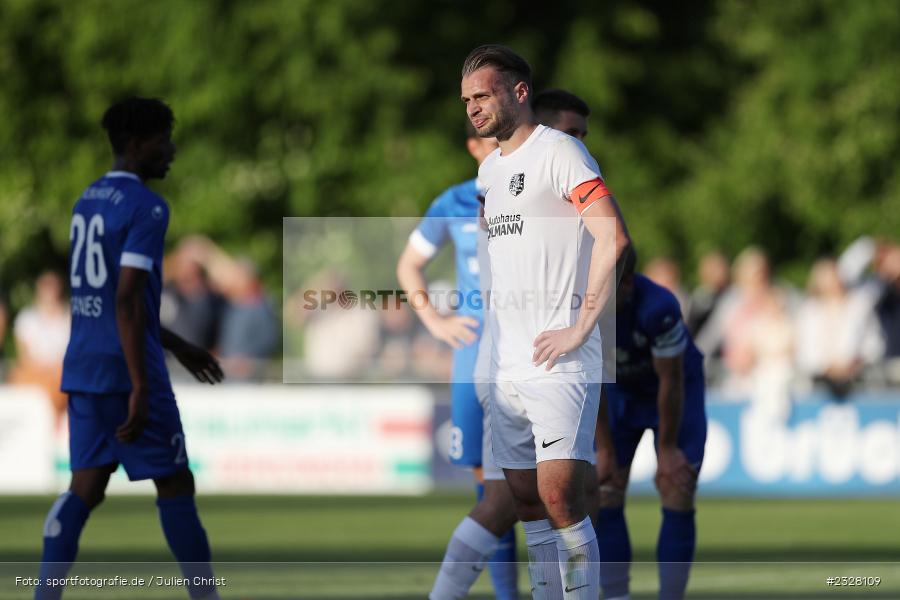 Marvin Schramm, Sportgelände, Karlstadt-Karlburg, 25.05.2022, BFV, sport, action, Mai 2022, Fussball, Relegation, Bayernliga Nord, WFV, F04, TSV, Würzburger FV, TSV Karlburg - Bild-ID: 2328109 Marvin Schramm, Sportgelände, Karlstadt-Karlburg, 25.05.2022, BFV, sport, action, Mai 2022, Fussball, Relegation, Bayernliga Nord, WFV, F04, TSV, Würzburger FV, TSV Karlburg - Bild-ID: 2328109