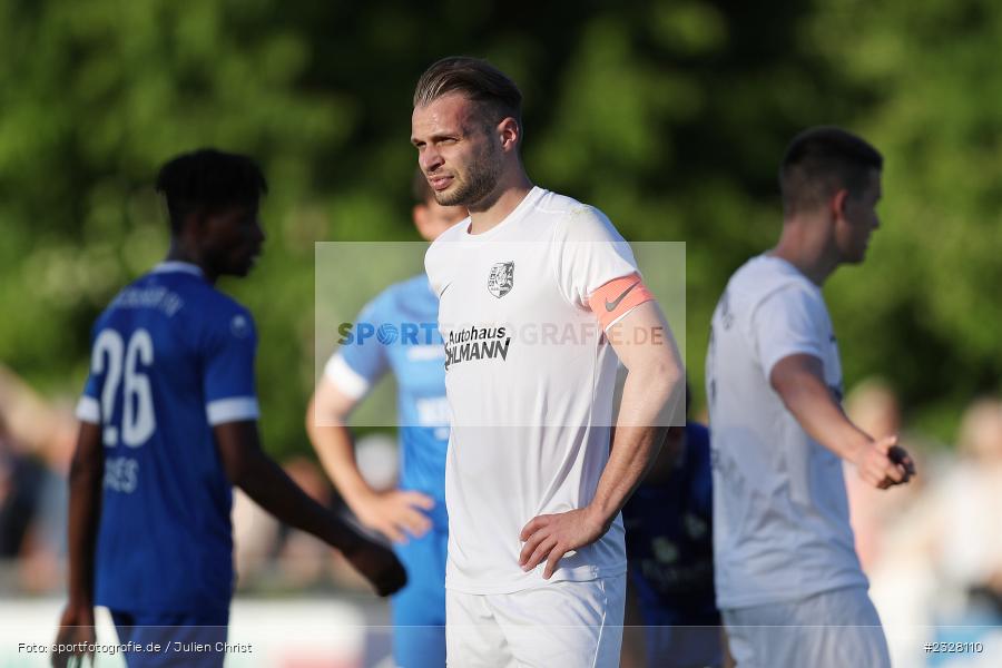 Marvin Schramm, Sportgelände, Karlstadt-Karlburg, 25.05.2022, BFV, sport, action, Mai 2022, Fussball, Relegation, Bayernliga Nord, WFV, F04, TSV, Würzburger FV, TSV Karlburg - Bild-ID: 2328110 Marvin Schramm, Sportgelände, Karlstadt-Karlburg, 25.05.2022, BFV, sport, action, Mai 2022, Fussball, Relegation, Bayernliga Nord, WFV, F04, TSV, Würzburger FV, TSV Karlburg - Bild-ID: 2328110