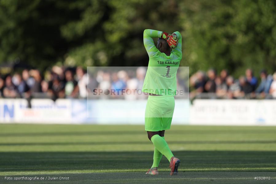Marvin Fischer-Vallecilla, Sportgelände, Karlstadt-Karlburg, 25.05.2022, BFV, sport, action, Mai 2022, Fussball, Relegation, Bayernliga Nord, WFV, F04, TSV, Würzburger FV, TSV Karlburg - Bild-ID: 2328112 Marvin Fischer-Vallecilla, Sportgelände, Karlstadt-Karlburg, 25.05.2022, BFV, sport, action, Mai 2022, Fussball, Relegation, Bayernliga Nord, WFV, F04, TSV, Würzburger FV, TSV Karlburg - Bild-ID: 2328112