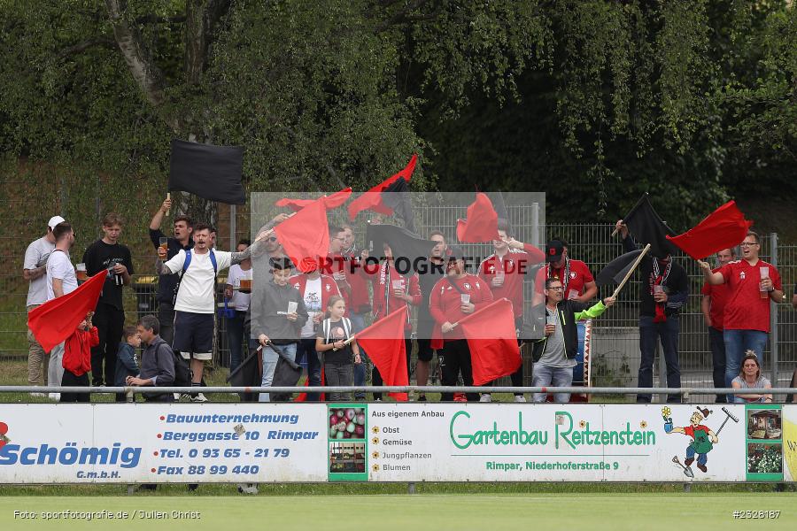 Stimmung, Fans, Sportgelände, Rimpar, 26.05.2022, BFV, sport, action, Mai 2022, Fussball, Runde 1, Relegation, Landesliga Nordwest, SC Aufkirchen, ASV Rimpar - Bild-ID: 2328187