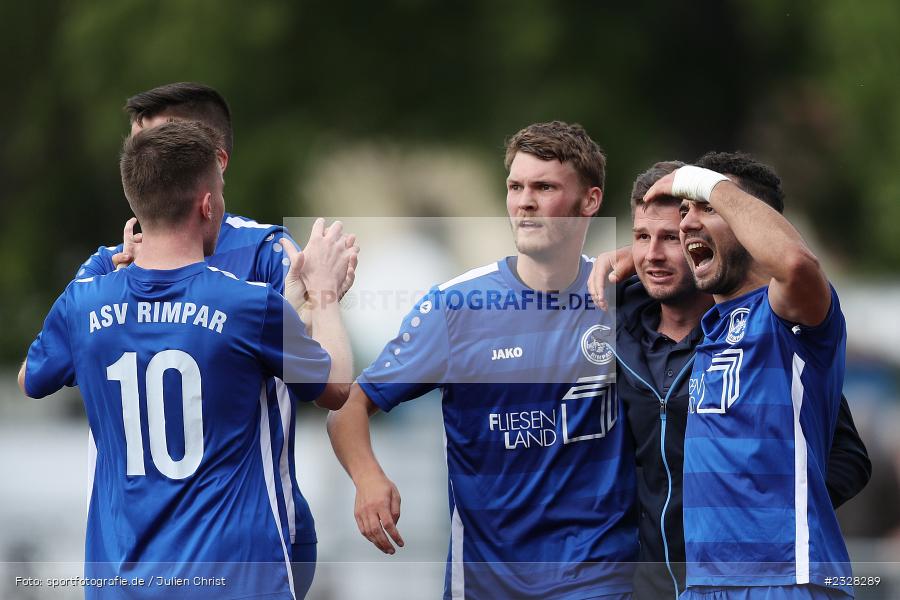 Emotionen, Torjubel, Marcel Heck, Sportgelände, Rimpar, 26.05.2022, BFV, sport, action, Mai 2022, Fussball, Runde 1, Relegation, Landesliga Nordwest, SC Aufkirchen, ASV Rimpar - Bild-ID: 2328289