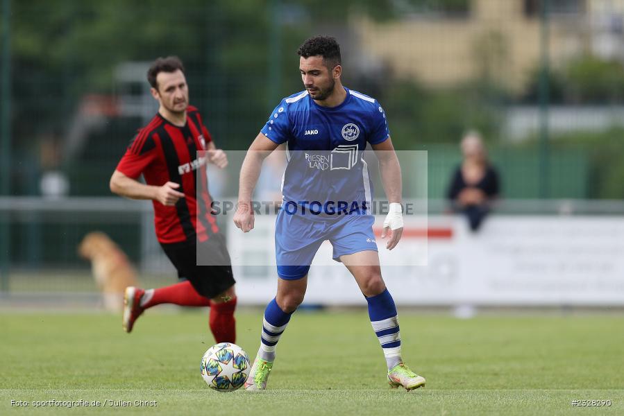Johan Brahimi, Sportgelände, Rimpar, 26.05.2022, BFV, sport, action, Mai 2022, Fussball, Runde 1, Relegation, Landesliga Nordwest, SC Aufkirchen, ASV Rimpar - Bild-ID: 2328290