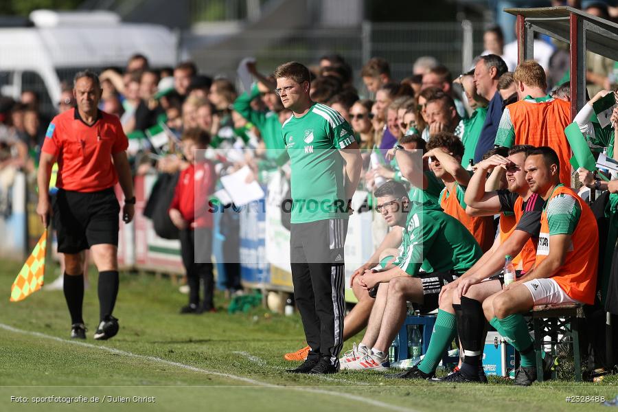 Michael Worbis, Sportgelände, Gemünden am Main, 27.05.2022, BFV, sport, action, Mai 2022, Fussball, Kreisklasse Würzburg, Kreisliga Würzburg, Relegation, SVS, FCG, SV Sendelbach-Steinbach, FC Gössenheim - Bild-ID: 2328488