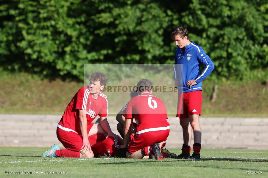 Unterbrechung, Sportgelände, Kreuzwertheim, 29.05.2022, BFV, sport, action, Mai 2022, Fussball, Kreisliga TBB, VFB, TSV, VfB Reicholzheim, TSV Kreuzwertheim - Bild-ID: 2328739 Unterbrechung, Sportgelände, Kreuzwertheim, 29.05.2022, BFV, sport, action, Mai 2022, Fussball, Kreisliga TBB, VFB, TSV, VfB Reicholzheim, TSV Kreuzwertheim - Bild-ID: 2328739