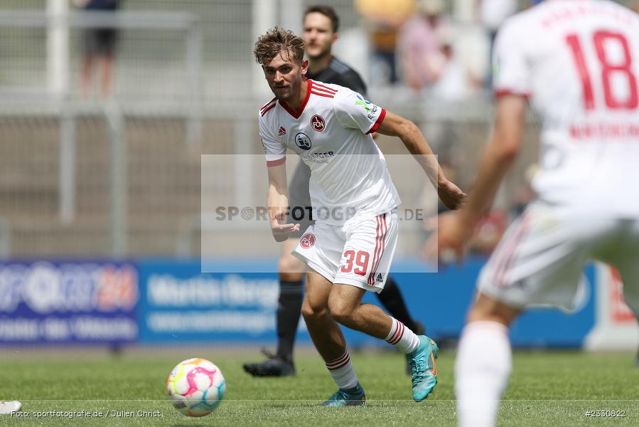 Leonardo Vonic, Stadion am Schönbusch, Aschaffenburg, 18.06.2022, DFL, BFV, sport, action, 120 Jahre, Juni 2022, Saison 2022/2023, Testspiel, Fussball, FCN, SVA01, 1. FC Nürnberg, SV Viktoria Aschaffenburg - Bild-ID: 2330822 Leonardo Vonic, Stadion am Schönbusch, Aschaffenburg, 18.06.2022, DFL, BFV, sport, action, 120 Jahre, Juni 2022, Saison 2022/2023, Testspiel, Fussball, FCN, SVA01, 1. FC Nürnberg, SV Viktoria Aschaffenburg - Bild-ID: 2330822