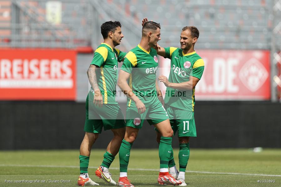 Törles Knöll, FLYERALARM Arena, Würzburg, 25.06.2022, RLSW, BFV, sport, action, Fussball, Juni 2022, Saison 2022/2023, Regionalliga Südwest, Regionalliga Bayern, Testspiel, Landesfreundschaftsspiele, OFC, FWK, Kickers Offenbach, FC Würzburger Kickers - Bild-ID: 2332890