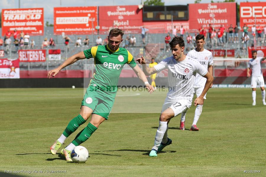 Lucas Hermes, FLYERALARM Arena, Würzburg, 25.06.2022, RLSW, BFV, sport, action, Fussball, Juni 2022, Saison 2022/2023, Regionalliga Südwest, Regionalliga Bayern, Testspiel, Landesfreundschaftsspiele, OFC, FWK, Kickers Offenbach, FC Würzburger Kickers - Bild-ID: 2332899